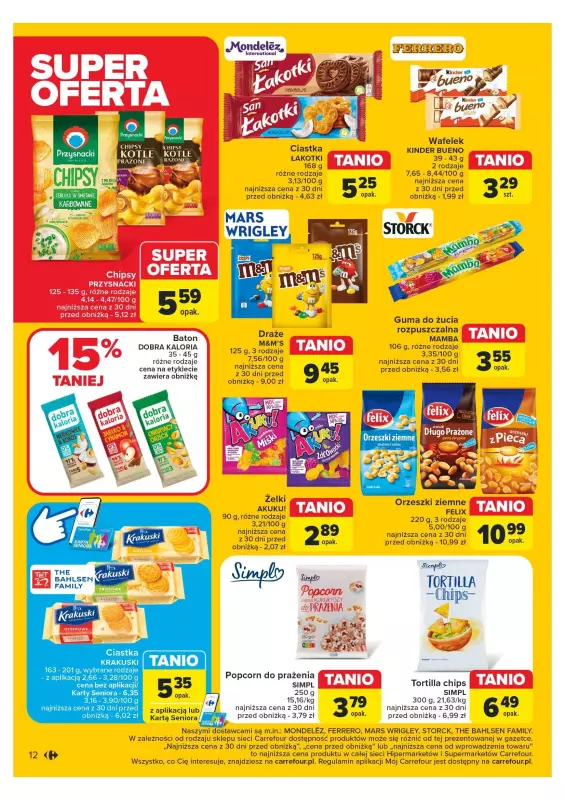 Carrefour Market - gazetka promocyjna Gazetka Market od wtorku 23.07 do soboty 27.07 - strona 14