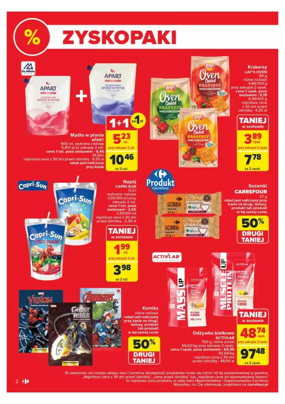 Carrefour Market - gazetka promocyjna Carrefour Market od wtorku 17.09 do soboty 21.09 - strona 2