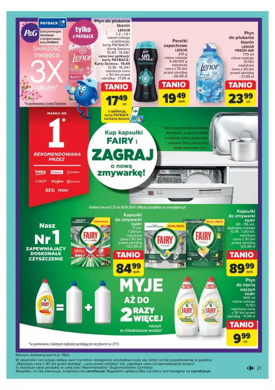 Carrefour Market - gazetka promocyjna Carrefour Market od wtorku 17.09 do soboty 21.09 - strona 21