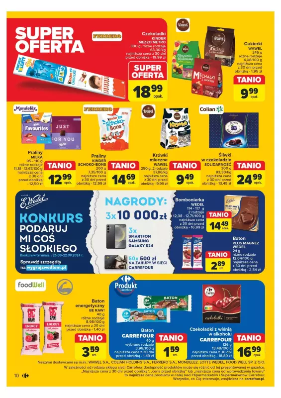 Carrefour Market - gazetka promocyjna Carrefour Market od wtorku 17.09 do soboty 21.09 - strona 10