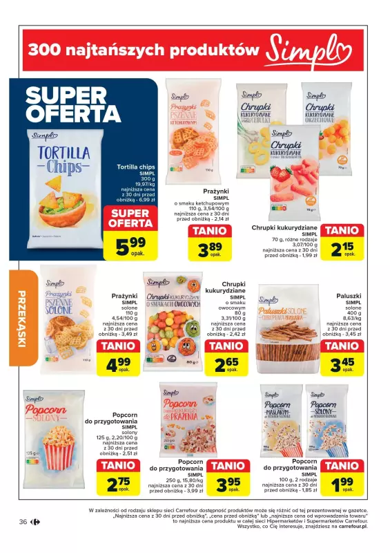 Carrefour Market - gazetka promocyjna Gazetka Produkt Carrefour od wtorku 17.09 do soboty 28.09 - strona 36