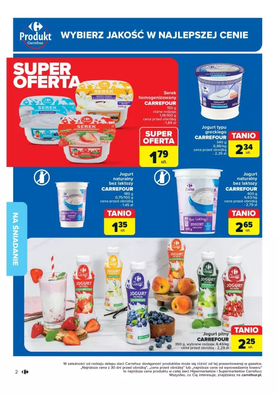 Carrefour Market - gazetka promocyjna Gazetka Produkt Carrefour od wtorku 17.09 do soboty 28.09 - strona 2