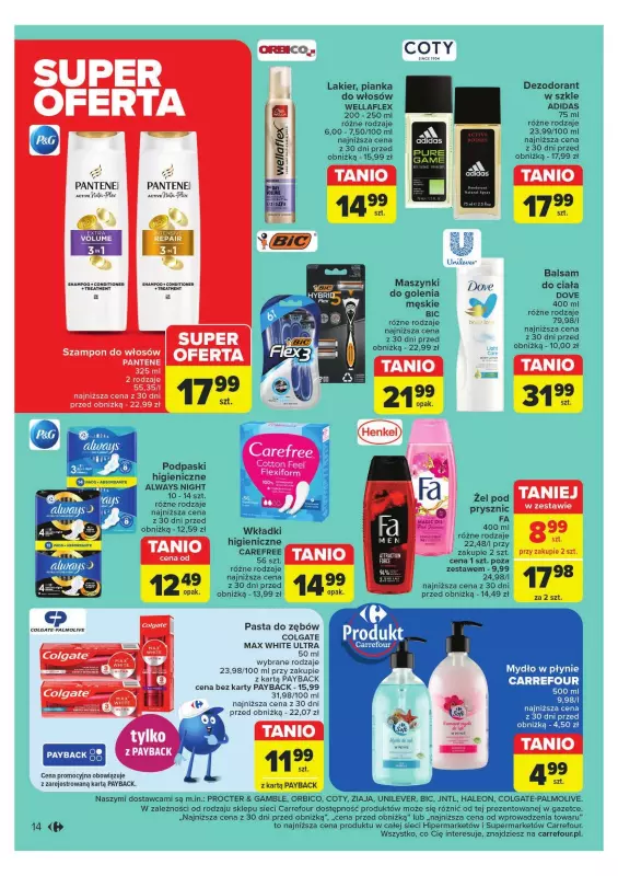 Carrefour Market - gazetka promocyjna Carrefour Market od wtorku 24.09 do soboty 28.09 - strona 14