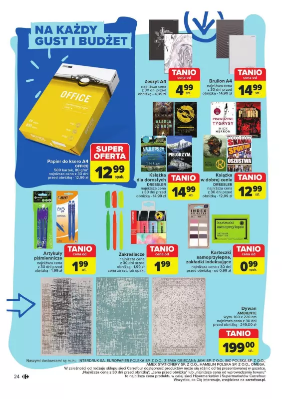 Carrefour Market - gazetka promocyjna Carrefour Market od wtorku 24.09 do soboty 28.09 - strona 24