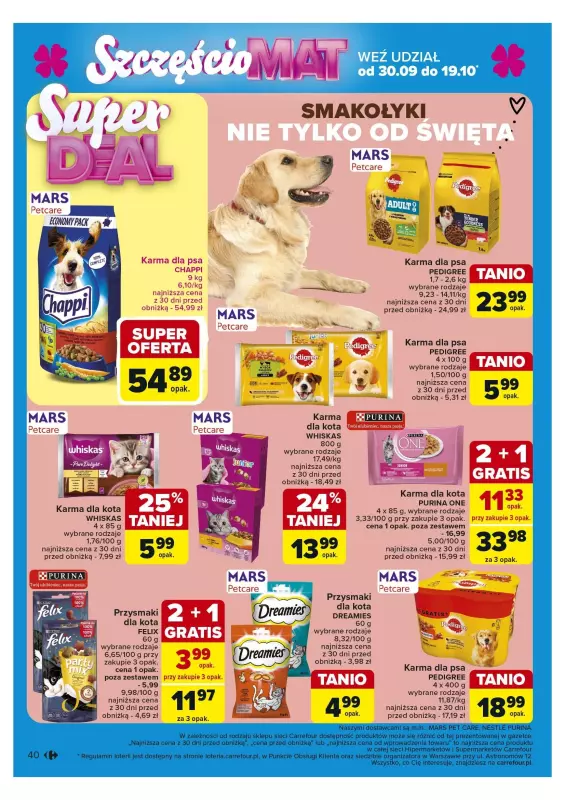 Carrefour Market - gazetka promocyjna Carrefour Market od poniedziałku 14.10 do soboty 19.10 - strona 40