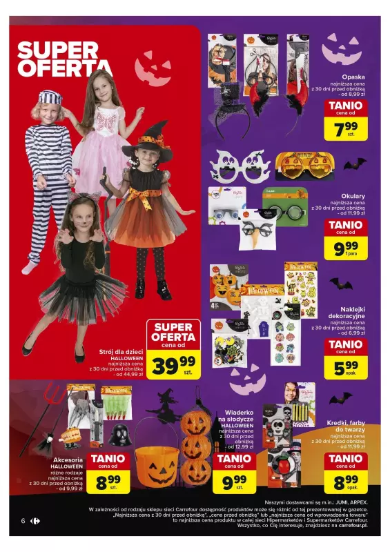 Carrefour Market - gazetka promocyjna Strasznie fajne Halloween od wtorku 15.10 do czwartku 31.10 - strona 6