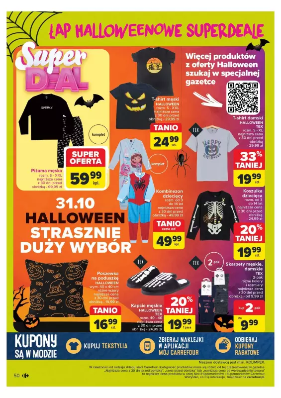 Carrefour Market - gazetka promocyjna Carrefour Market od poniedziałku 21.10 do soboty 26.10 - strona 50