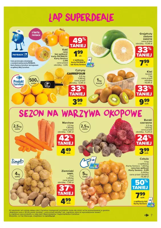 Carrefour Market - gazetka promocyjna Carrefour Market od poniedziałku 21.10 do soboty 26.10 - strona 7