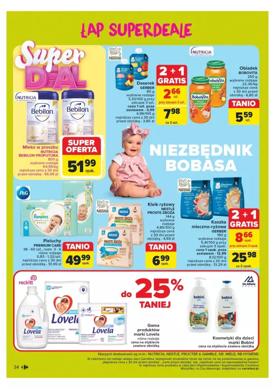 Carrefour Market - gazetka promocyjna Carrefour Market od poniedziałku 21.10 do soboty 26.10 - strona 34