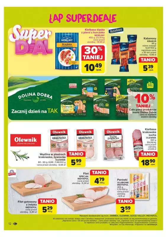 Carrefour Market - gazetka promocyjna Carrefour Market od poniedziałku 21.10 do soboty 26.10 - strona 12