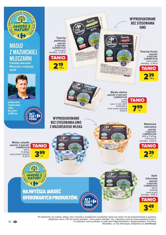 Carrefour Market - gazetka promocyjna Rozsmakuj się z ACT FOR FOOD od wtorku 22.10 do soboty 02.11 - strona 10