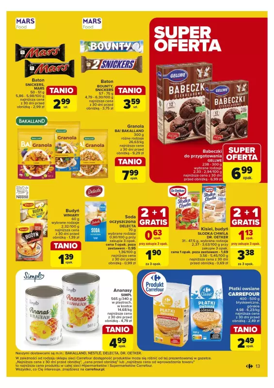 Carrefour Market - gazetka promocyjna Carrefour Market od poniedziałku 28.10 do soboty 02.11 - strona 13