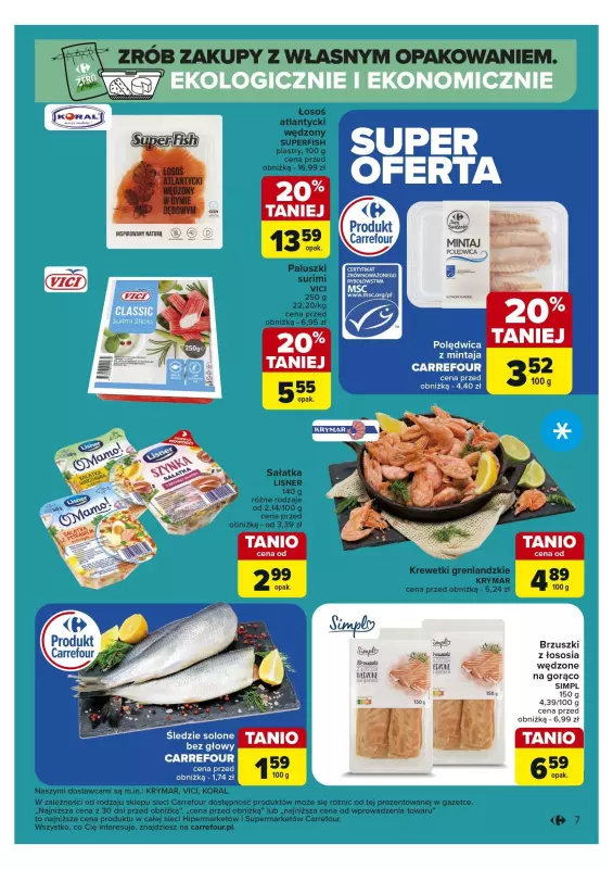 Carrefour Market - gazetka promocyjna Carrefour Market od poniedziałku 28.10 do soboty 02.11 - strona 7