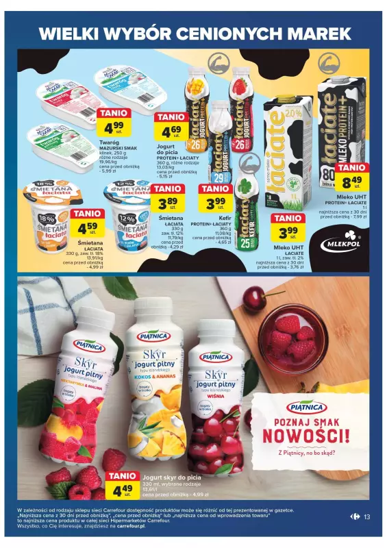 Carrefour Market - gazetka promocyjna Gazetka cenione marki od wtorku 29.10 do soboty 09.11 - strona 13