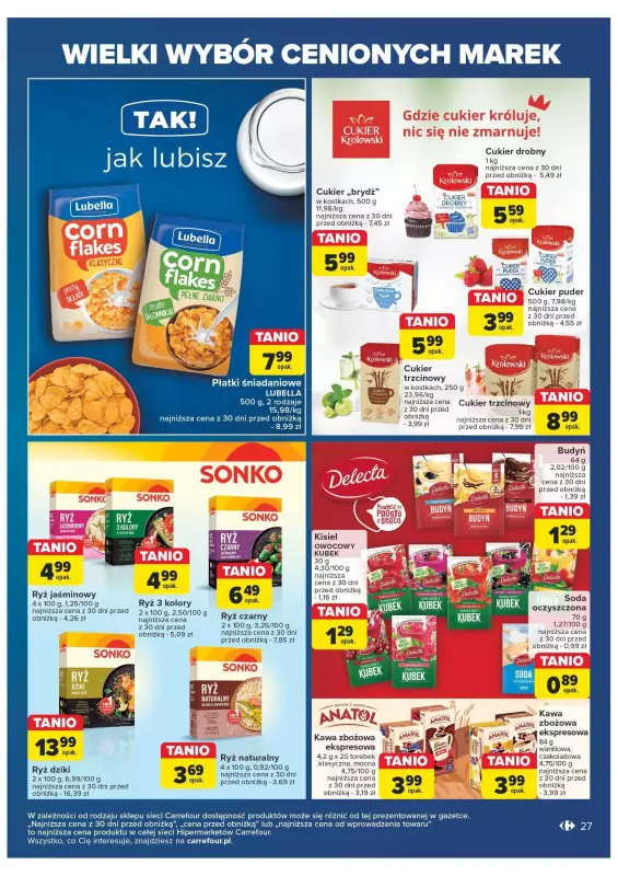 Carrefour Market - gazetka promocyjna Gazetka cenione marki od wtorku 29.10 do soboty 09.11 - strona 27