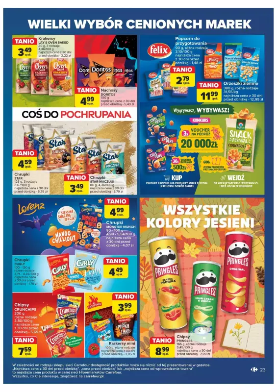 Carrefour Market - gazetka promocyjna Gazetka cenione marki od wtorku 29.10 do soboty 09.11 - strona 23