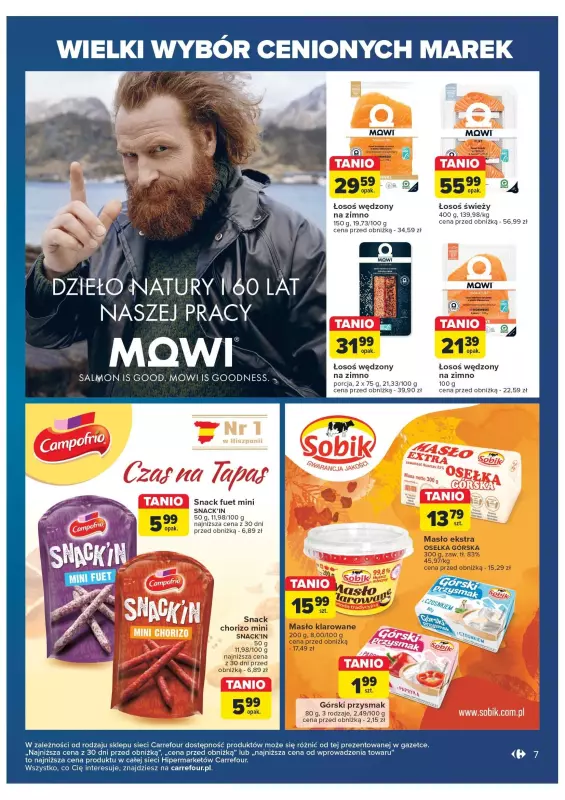 Carrefour Market - gazetka promocyjna Gazetka cenione marki od wtorku 29.10 do soboty 09.11 - strona 7