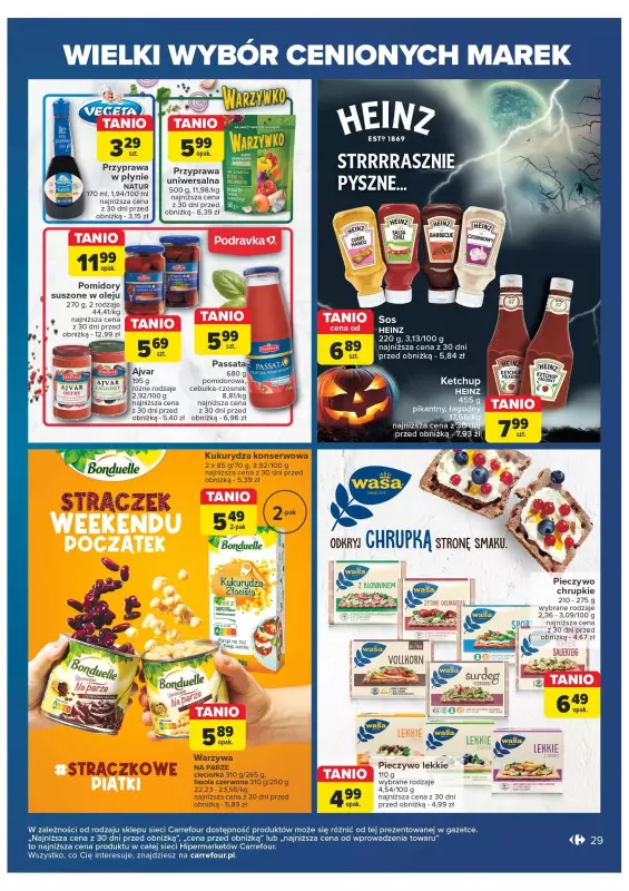 Carrefour Market - gazetka promocyjna Gazetka cenione marki od wtorku 29.10 do soboty 09.11 - strona 29