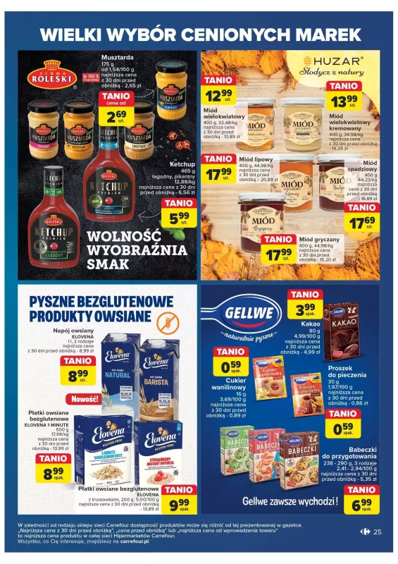 Carrefour Market - gazetka promocyjna Gazetka cenione marki od wtorku 29.10 do soboty 09.11 - strona 25