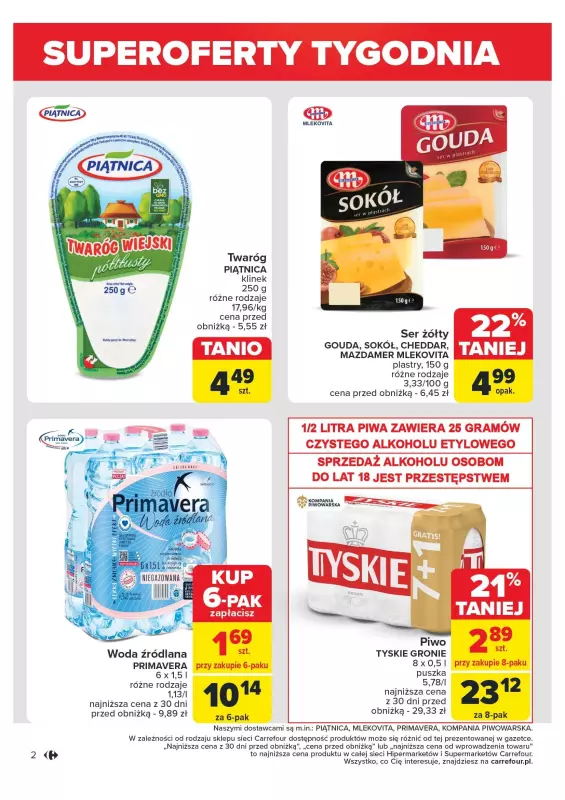 Carrefour Market - gazetka promocyjna Carrefour Market od poniedziałku 04.11 do soboty 09.11 - strona 2