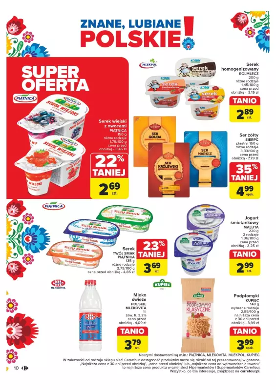 Carrefour Market - gazetka promocyjna Carrefour Market od poniedziałku 04.11 do soboty 09.11 - strona 10