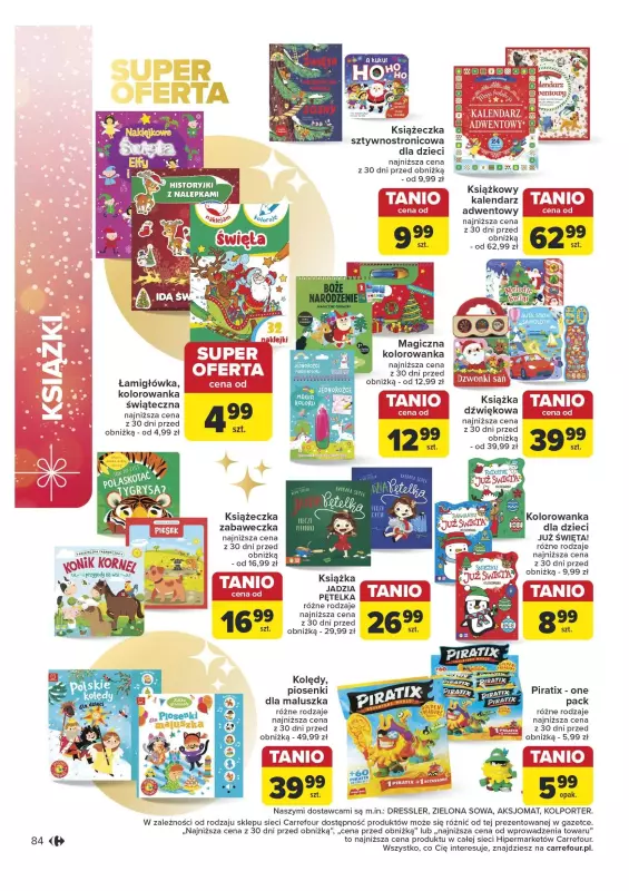 Carrefour Market - gazetka promocyjna Katalog Zabawek od wtorku 05.11 do wtorku 24.12 - strona 84