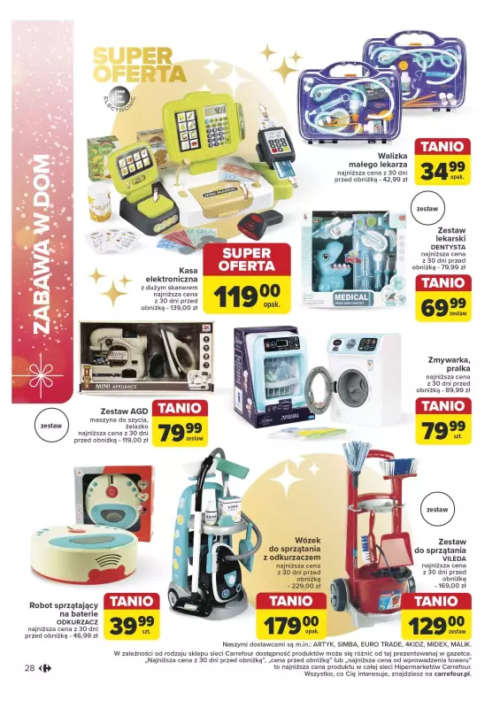 Carrefour Market - gazetka promocyjna Katalog Zabawek od wtorku 05.11 do wtorku 24.12 - strona 28