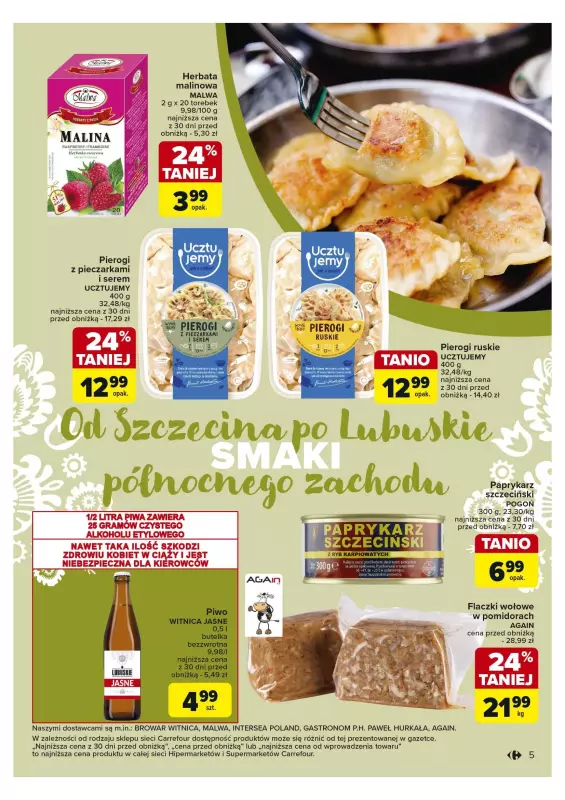 Carrefour Market - gazetka promocyjna Gazetka Kupujemy lokalnie od poniedziałku 04.11 do soboty 09.11 - strona 5