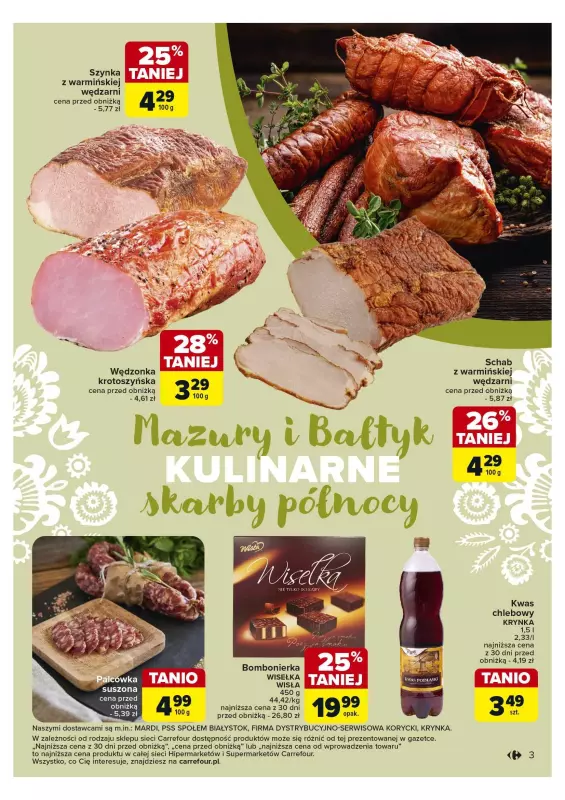 Carrefour Market - gazetka promocyjna Gazetka Kupujemy lokalnie od poniedziałku 04.11 do soboty 09.11 - strona 3