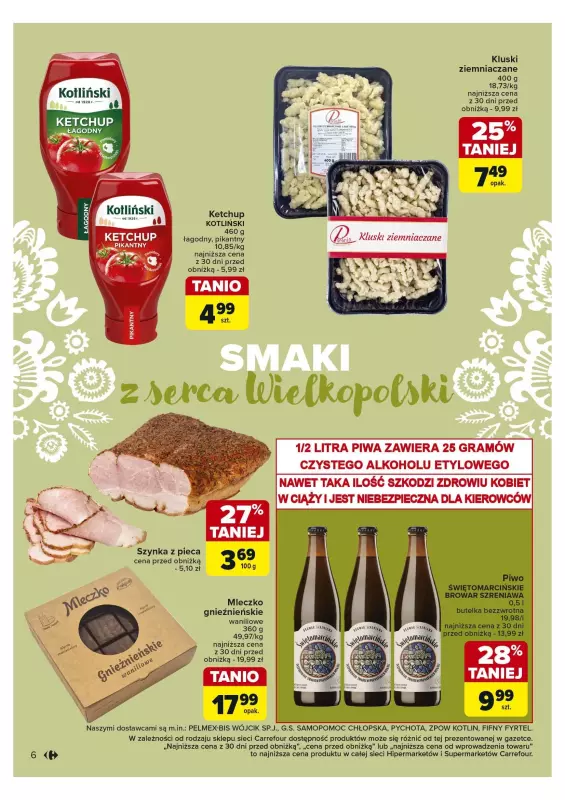 Carrefour Market - gazetka promocyjna Gazetka Kupujemy lokalnie od poniedziałku 04.11 do soboty 09.11 - strona 6