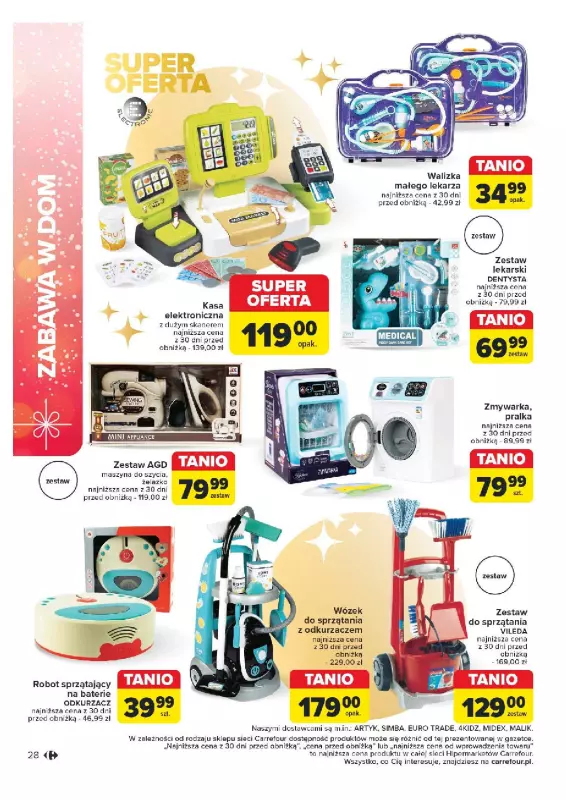 Carrefour Market - gazetka promocyjna Katalog Zabawek od wtorku 05.11 do wtorku 24.12 - strona 28