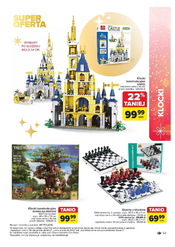 Carrefour Market - gazetka promocyjna Katalog Zabawek od wtorku 05.11 do wtorku 24.12 - strona 53