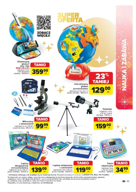 Carrefour Market - gazetka promocyjna Katalog Zabawek od wtorku 05.11 do wtorku 24.12 - strona 33