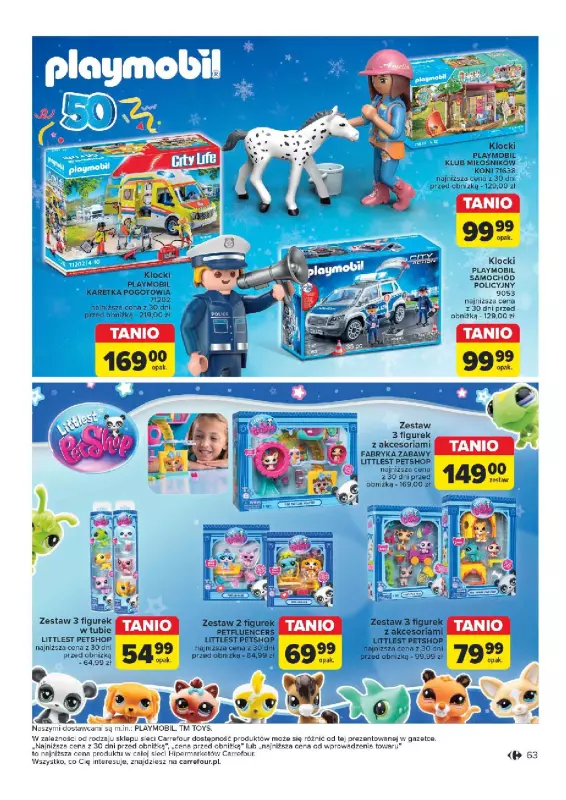 Carrefour Market - gazetka promocyjna Katalog Zabawek od wtorku 05.11 do wtorku 24.12 - strona 63