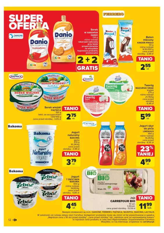 Carrefour Market - gazetka promocyjna Carrefour Market od wtorku 12.11 do soboty 16.11 - strona 12