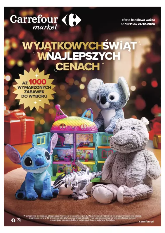 Carrefour Market - gazetka promocyjna Katalog zabawek od środy 13.11 do wtorku 24.12