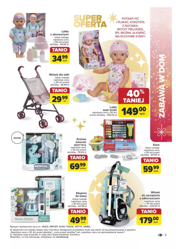 Carrefour Market - gazetka promocyjna Katalog zabawek od środy 13.11 do wtorku 24.12 - strona 5