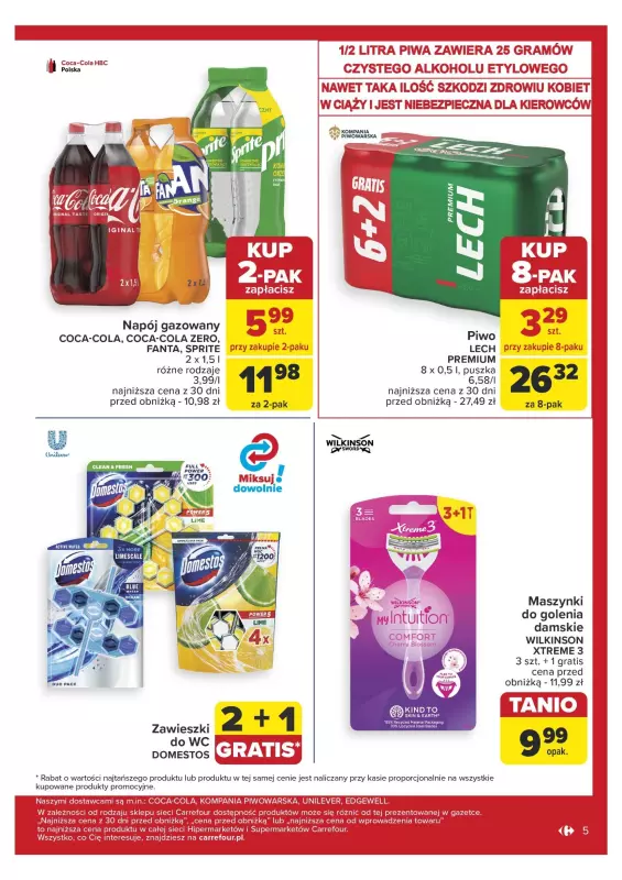 Carrefour Market - gazetka promocyjna Gazetka Łap okazje! od czwartku 14.11 do soboty 16.11 - strona 5