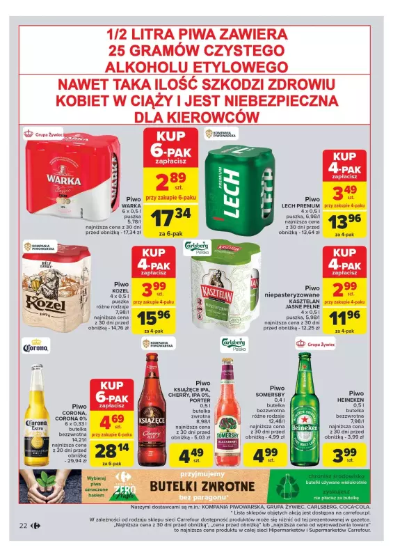 Carrefour Market - gazetka promocyjna Carrefour Market od poniedziałku 18.11 do soboty 23.11 - strona 22