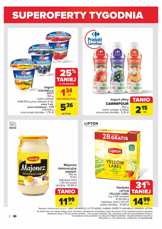 Carrefour Market - gazetka promocyjna Carrefour Market od poniedziałku 18.11 do soboty 23.11 - strona 2