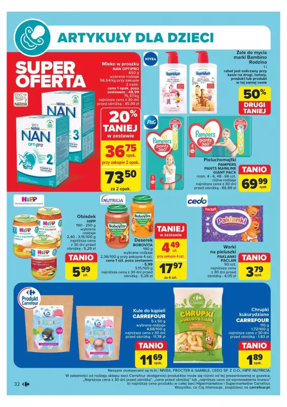 Carrefour Market - gazetka promocyjna Carrefour Market od poniedziałku 18.11 do soboty 23.11 - strona 32