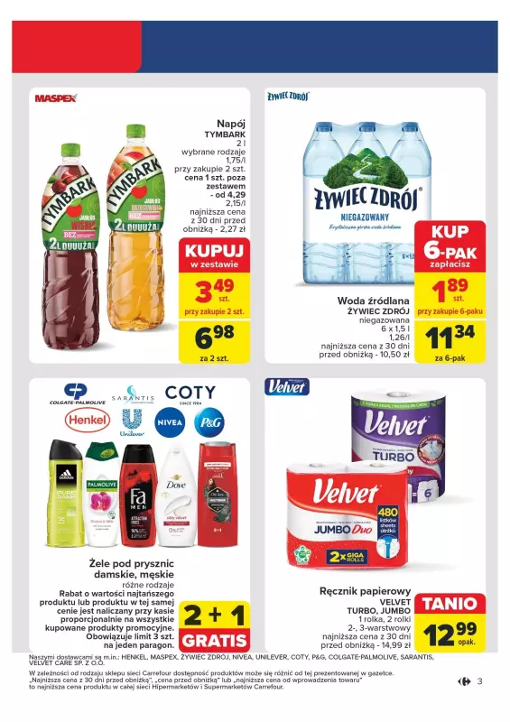 Carrefour Market - gazetka promocyjna Carrefour Market od poniedziałku 18.11 do soboty 23.11 - strona 3