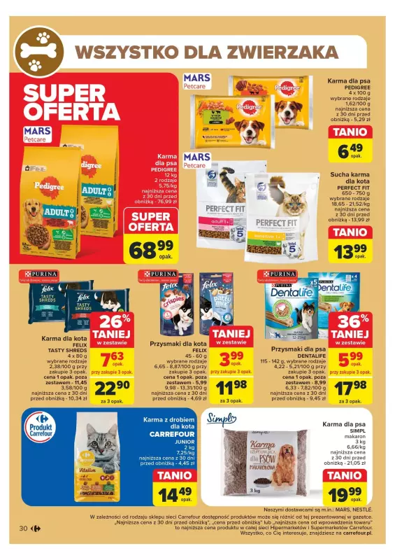 Carrefour Market - gazetka promocyjna Carrefour Market od poniedziałku 18.11 do soboty 23.11 - strona 30