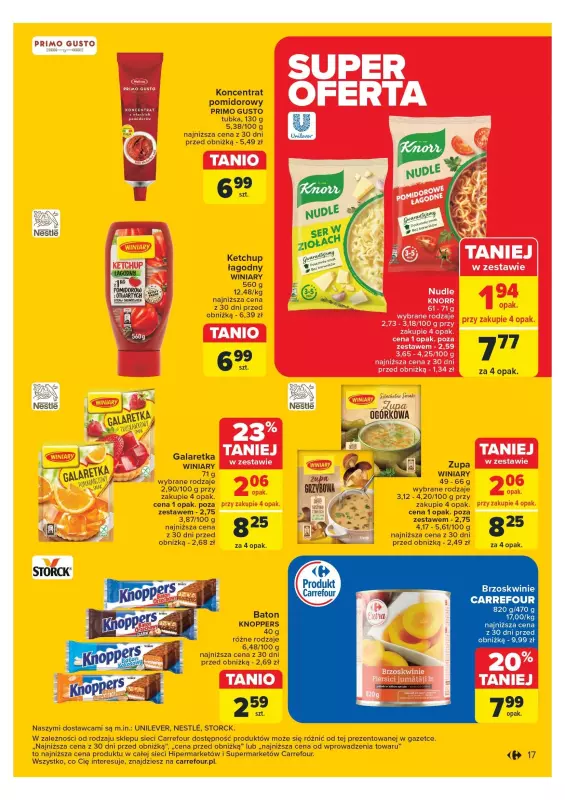 Carrefour Market - gazetka promocyjna Carrefour Market od poniedziałku 18.11 do soboty 23.11 - strona 17