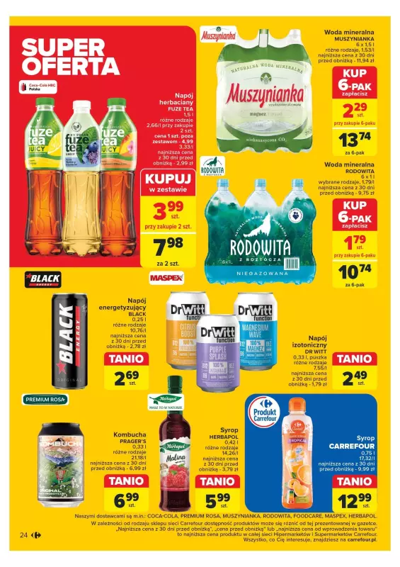 Carrefour Market - gazetka promocyjna Carrefour Market od poniedziałku 18.11 do soboty 23.11 - strona 24