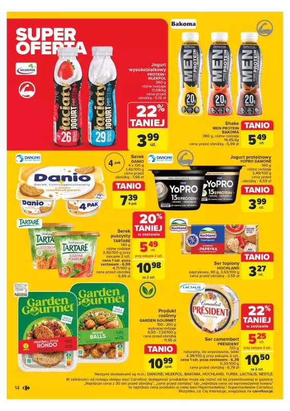 Carrefour Market - gazetka promocyjna Carrefour Market od poniedziałku 18.11 do soboty 23.11 - strona 14