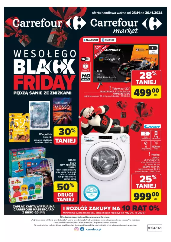 Carrefour Market - gazetka promocyjna Gazetka BLACK FRIDAY od poniedziałku 18.11 do soboty 23.11 - strona 8