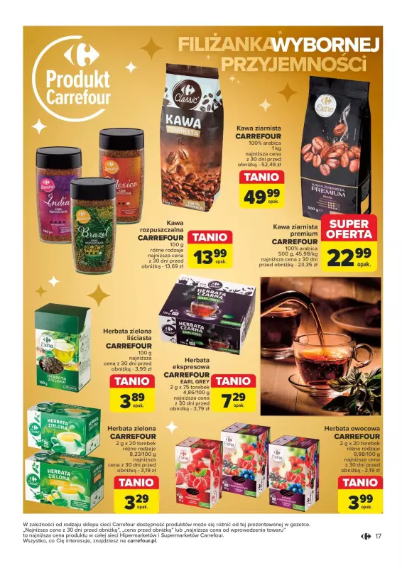 Carrefour Market - gazetka promocyjna Gazetka Rozsmakuj się w świętach od wtorku 19.11 do soboty 30.11 - strona 17