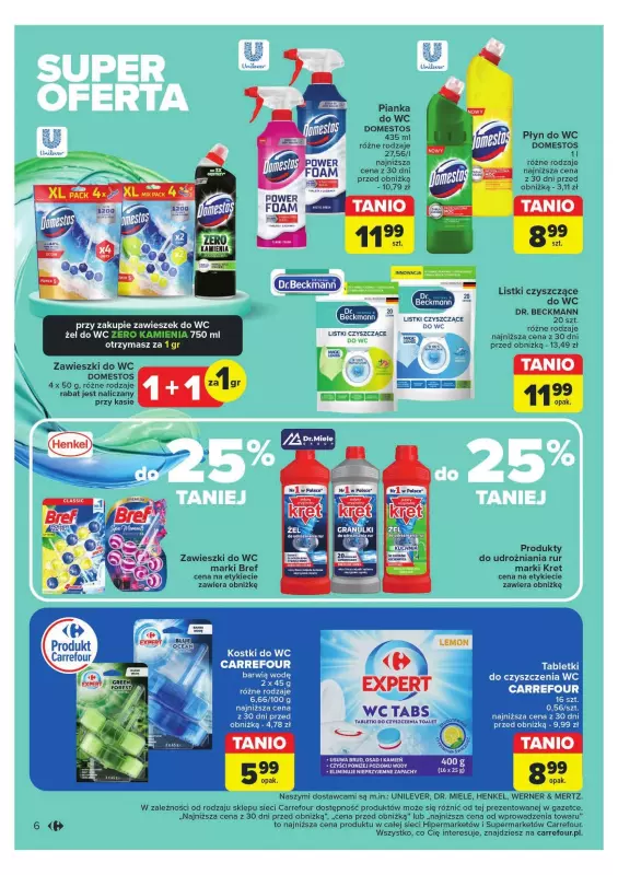 Carrefour Market - gazetka promocyjna Gazetka Bierzemy się za porządki od wtorku 19.11 do soboty 30.11 - strona 6