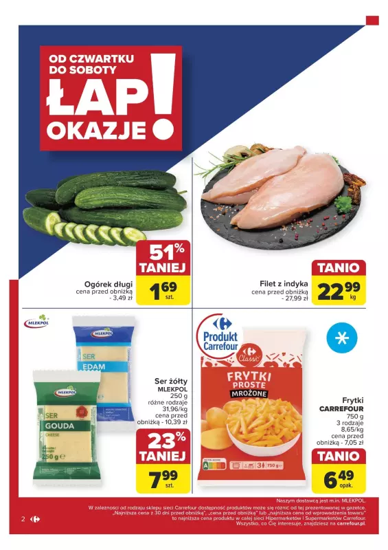 Carrefour Market - gazetka promocyjna Gazetka Łap okazje! od czwartku 21.11 do soboty 23.11 - strona 2